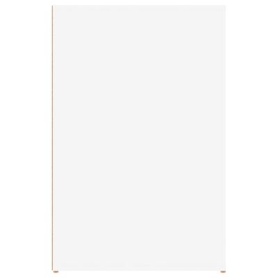 vidaXL kirjutuslaud, valge, 100 x 49 x 75 cm, tehispuit