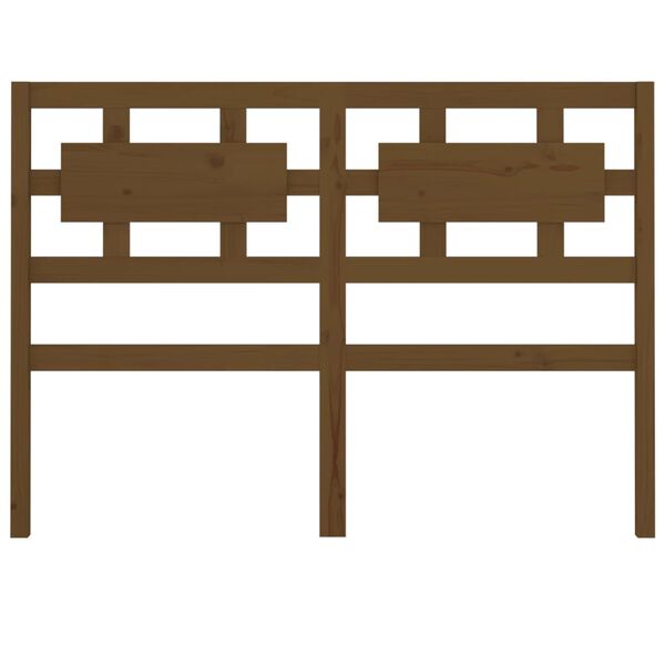 vidaXL voodipeats, meepruun, 205,5 x 4 x 100 cm, m&auml;nnipuit