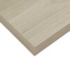 vidaXL seinariiulid, 2 tk, tammev&auml;rvi, 23 x 23,5 x 3,8 cm MDF