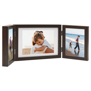 vidaXL kolm fotoraami, pruun, 28x18 cm + 2 x (13x18 cm)