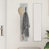 vidaXL Seinale kinnitatav riidepuu Betoonihall 20 x 1.5 x 100 cm