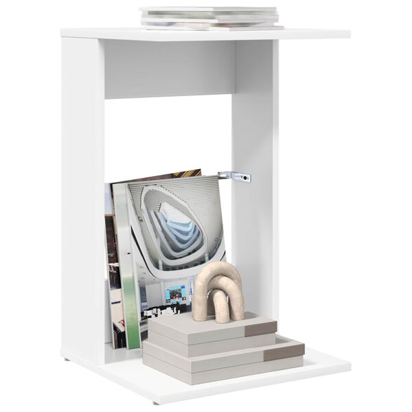 vidaXL K&uuml;lglaud Valge 40 x 38 x 62,5 cm Tehispuit