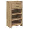 vidaXL Kinga kapp 48 x 36 x 92 cm Tehispuit Artisan tamm