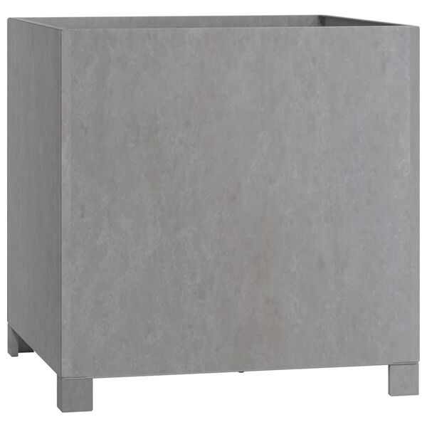 vidaXL jalgadega taimekastid, 2 tk, rooste, 50x50x50 cm, Corten teras