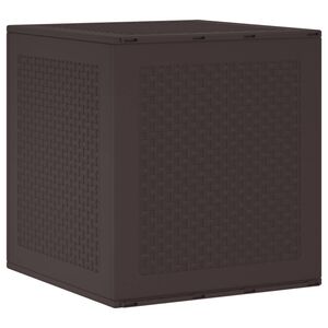 vidaXL Salvestuskarp ladustamisega Pruun 55 x 53 x 57 cm Pol&uuml;prop&uuml;leen