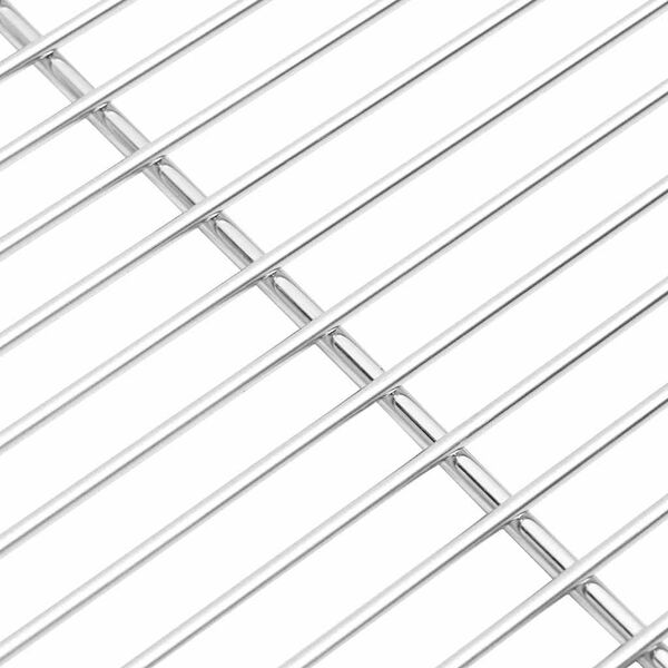 vidaXL Grilli rest H&otilde;bedane 50 x 35 cm Roostevaba teras