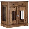 vidaXL Koera puuri m&ouml;&ouml;bel Vana puit 80 x 47,5 x 80 cm Tehispuit