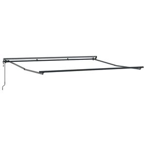 vidaXL Kailastud raam Antratsiit 4 × 3 m