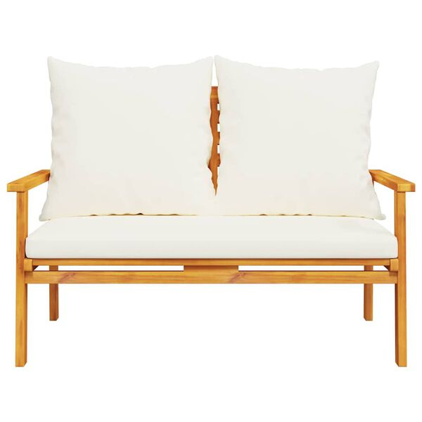 vidaXL aiakomplekt koos patjadega, akaatsiapuit