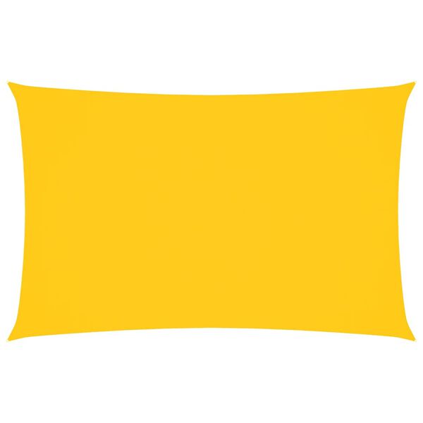 vidaXL oxford-kangast p&auml;ikesepuri, ristk&uuml;lik, 4 x 7 m kollane