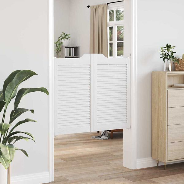 vidaXL Kiiguksed Releediga Disain 2-Paari Valge 90x100 cm