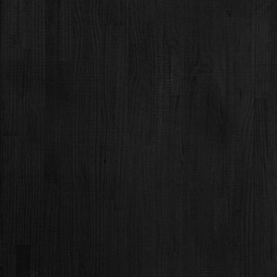 vidaXL öökapp, must, 60 x 36 x 64 cm, männipuit