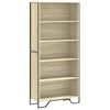 vidaXL raamaturiiul Sonoma tamm 80x31x169 cm tehispuit