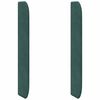 vidaXL Peatoe K&otilde;rv Roheline 80 x 16 x 4 cm Samet