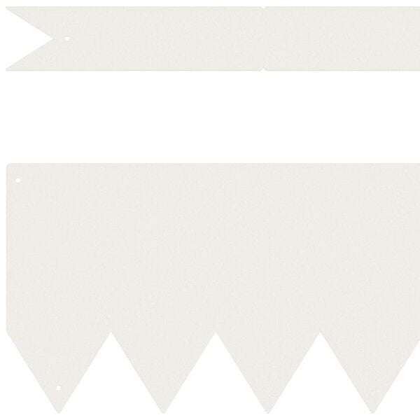 vidaXL Murupiire 20 pcs Valge 100 x 0.05 x 20 cm K&uuml;lmvaltsitud teras