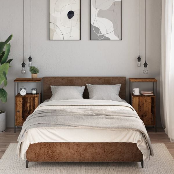 vidaXL &ouml;&ouml;kapid 2 tk vana puit 41x31x80 cm tehispuit