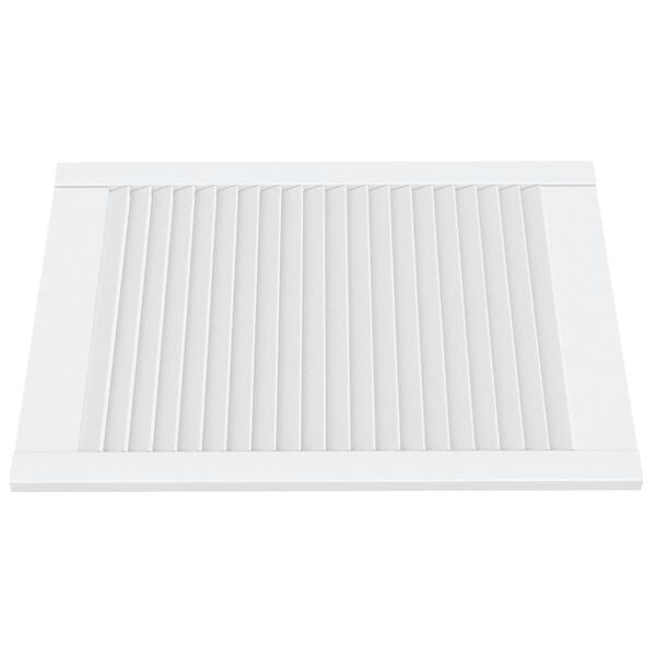 vidaXL kapiuksed, v&otilde;rega disain 4 tk valge 69x49,4 cm m&auml;nnipuit