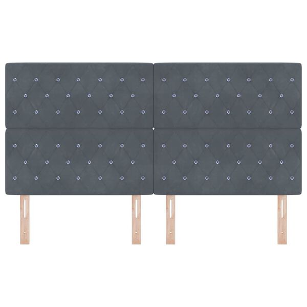 vidaXL Peats Tumehall 180 cm Samet