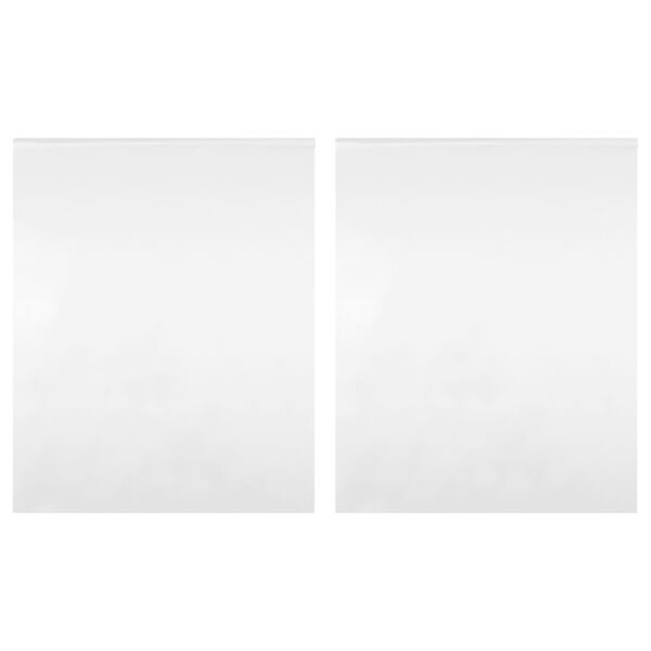 vidaXl peegelkiled 2 tk, isekleepuv, 90x100 cm, PET