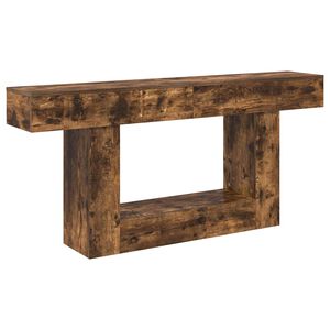 vidaXL Suitsetatud Tamm 160 x 30 x 74 cm