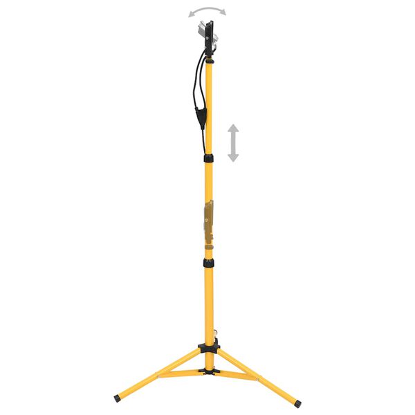 vidaXL statiiviga LED prožektor, 2 x 20 W, külm valge