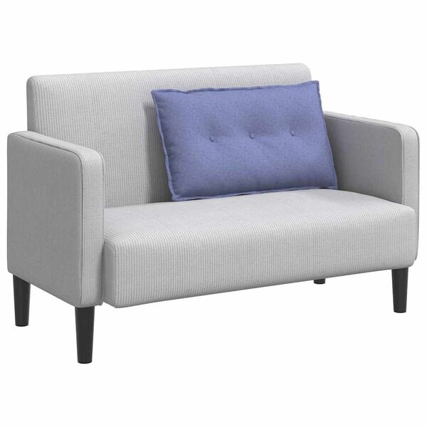 vidaXL Seljatugi padi Jeans sinine 80 x 19 x 50 cm kangas