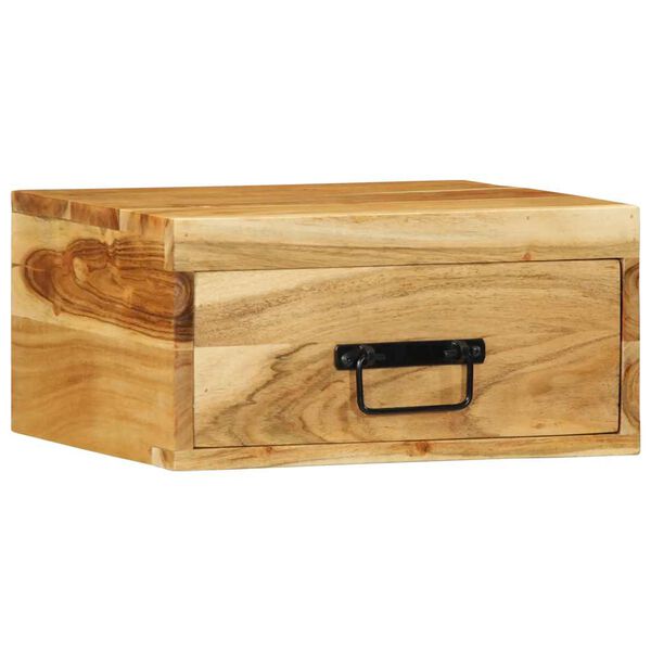 vidaXL seinale kinnitatavad &ouml;&ouml;kapid, 2 tk, akaatsiapuit