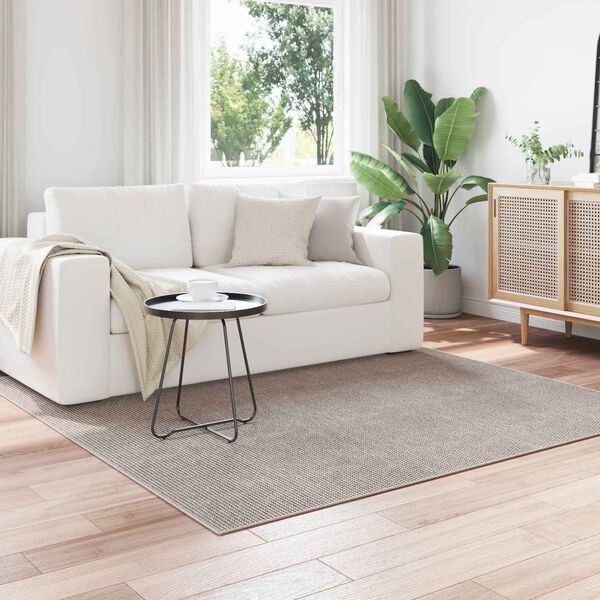 vidaXL Alavaibad Kandiline LUGO Kreem ja Taupe 200 x 200 cm Pol&uuml;ester