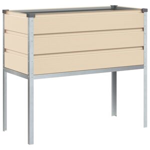 vidaXL Taimekast Ebarealne 100 x 45 x 90 cm Tsinkteras