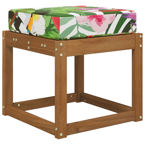 vidaXL Aia istepadjake v&auml;rviline 40 x 40 x 8 cm 100% Pol&uuml;ester