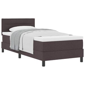 vidaXL Karbi vedrumadrats peaga Tume pruun 80 x 200 cm kangas