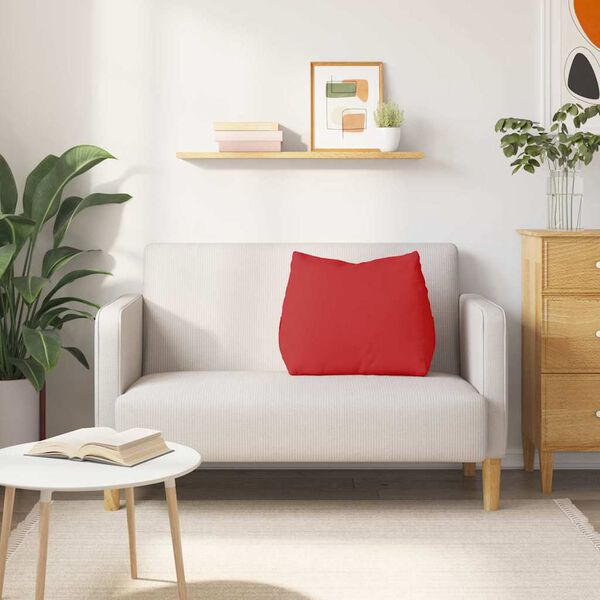 vidaXL Seljatugi padi Punane 60 x 20 x 50 cm kangas