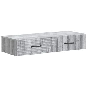 vidaXL Seinale kinnitatav k&uuml;lglaud Hall Sonoma 87,5 x 34,5 x 17 cm
