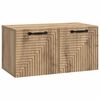 vidaXL Rippuv TV kapp 59,5 x 31 x 30 cm Artisan tamm Tehispuit