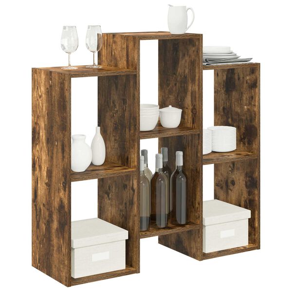 vidaXL K&otilde;ide Suitsetatud tamm 90 x 30 x 90 cm