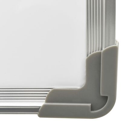 vidaXL magnettahvel, kuivpuhastatav, valge, 70 x 50 cm, teras