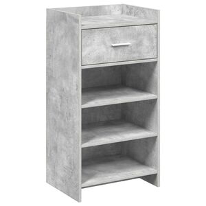 vidaXL Kinga kapp sahtliga Betoonhall 48 x 36 x 92 cm Tehispuit