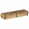 vidaXL Kandik ladustamisega Pruun 57 x 15 x 9 cm Tugev taastatud puit