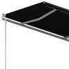 vidaXL k&auml;sitsi sisset&otilde;mmatav varikatus, 350x250 cm, antratsiit