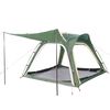 vidaXL matkatelk 4 inimesele, roheline, kiirvabastus, veekindel