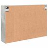 vidaXL Peeglikapp ladustamisega Betoonhall 80 x 17 x 55 cm Tehispuit