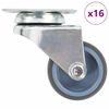 vidaXL 16 tk topelrattaga p&ouml;&ouml;rlevad rattad 50 mm