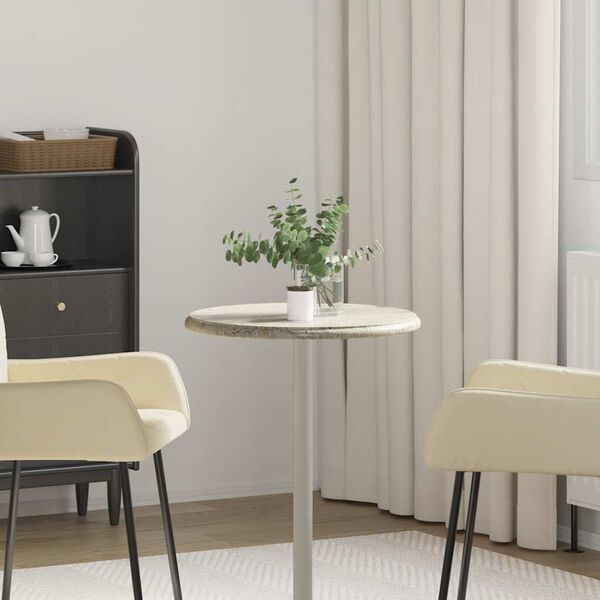 vidaXL lauaplaat, hall, &Oslash; 50 x 2,5 cm, marmor