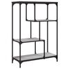 vidaXL raamaturiiul, hall Sonoma tamm, 81x36x115 cm, tehispuit/teras