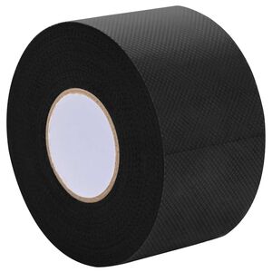 vidaXL Kunstmuru teip isekleepuv Must 5 cm x 10 m Mitte-kootud kangas