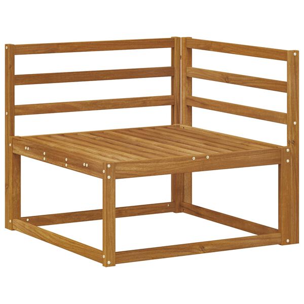 vidaXL V&auml;li diivanikomplekt 9 pcs Neutraalne Tugev akatsiapuu