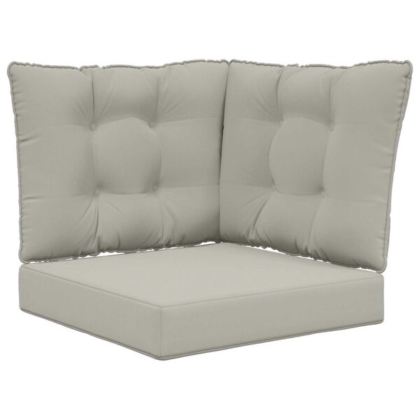 vidaXL V&auml;lim&ouml;&ouml;blitugi patja 3 pcs Hall Pol&uuml;ester