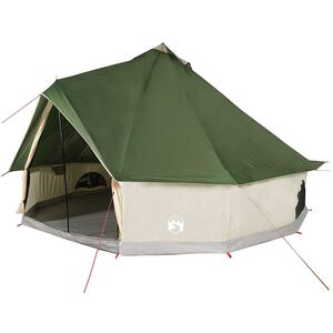 vidaXL peretelk 10 inimesele, tipi, roheline, veekindel