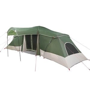 vidaXL Peretelk katusega &otilde;huavaga Roheline ja Hall 721 x 335 x 212 cm