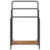 vidaXL Riidepuu riiuliga Vana puit 60 x 30 x 100,5 cm Tehispuit